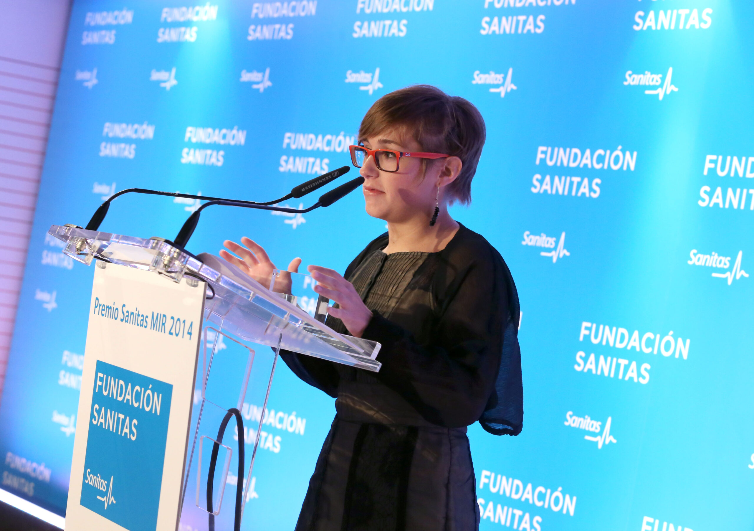 Carmen Olmos, ganadora del premio Sanitas MIR 2014