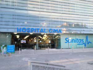 Hospital Sanitas Cima, entrada principal