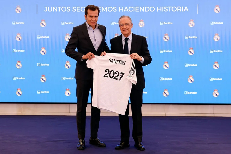 Iñaki Peralta y Florentino Perez